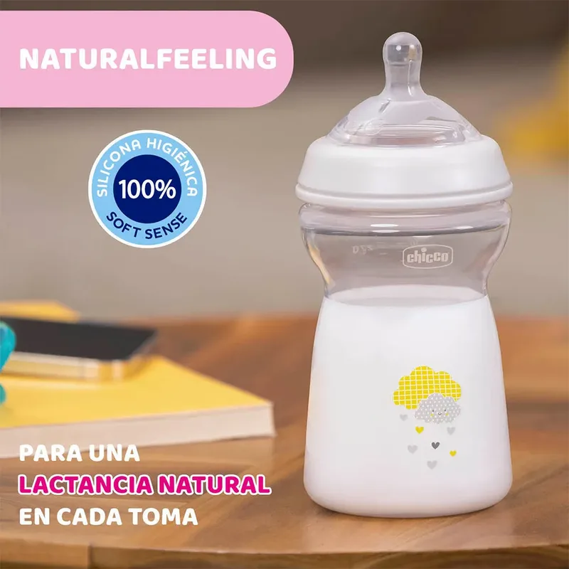 ZUIGFLES NATURALFEELING – 6M+ by Chicco in Grey – product photo 6 of 6
