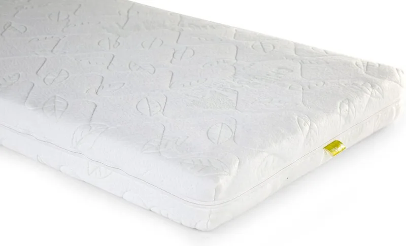 Duo Kokos Natural Safe Sleeper Matras - 70x140x12 Cm von Childhome in Anthrazit – Produktfoto