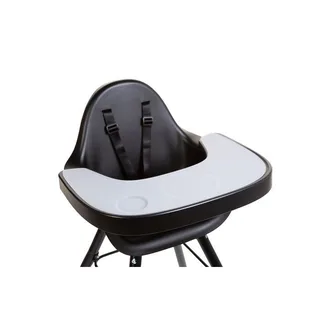 Evolu Eettablet voor Kinderstoel - ABS - Siliconen Placemat von Childhome in Schwarz – Produktfoto 2 von 4