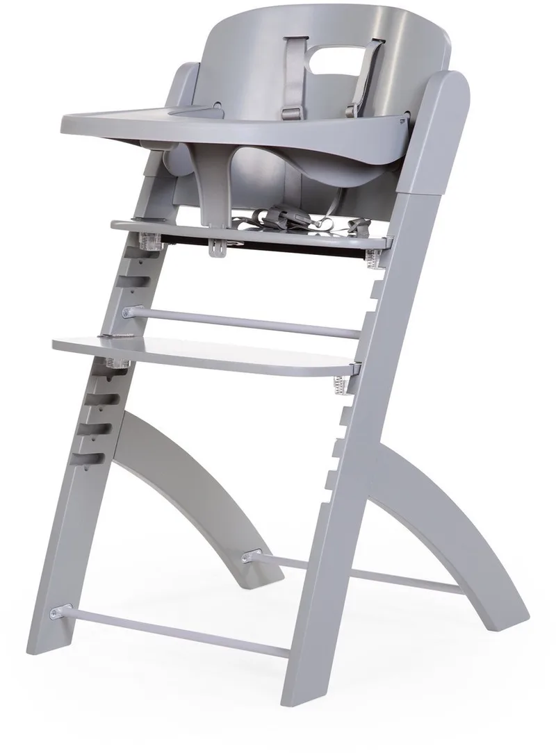 Evosit - Kinderstoel - Babystoel - Meegroeistoel + Eettablet - Stone Grey de Childhome en Grijs – photo produit
