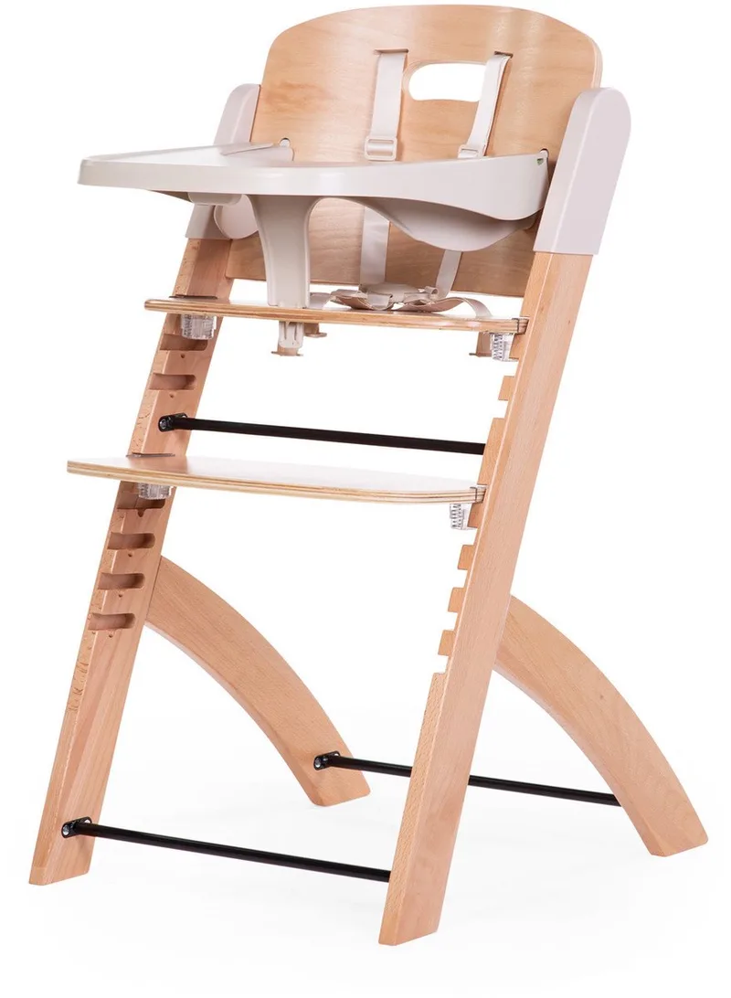 EVOSIT Meegroeistoel met Eettablet - Verstelbaar en Stijlvolle Kinderstoel - Vanaf 6m - 0 tot 85kg de Childhome en Natural – photo produit
