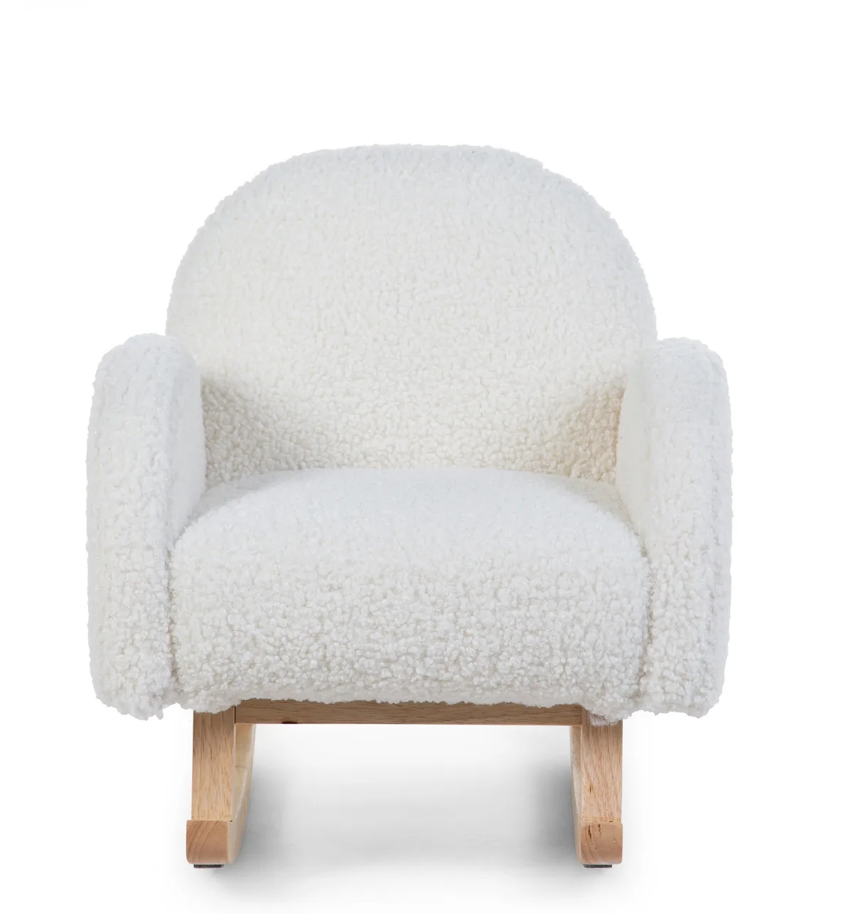 Schommelstoel - Teddy - Comfortabel & Stijlvol - Perfect voor Kinderen van Childhome in Ecru – productfoto 3 van 4