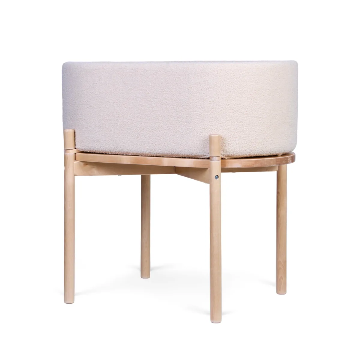 Teddy Wieg – 2-in-1 Babywieg en Kindertafel – Inclusief Matras – 79x45x82 cm van Childhome in Ecru – productfoto 2 van 4