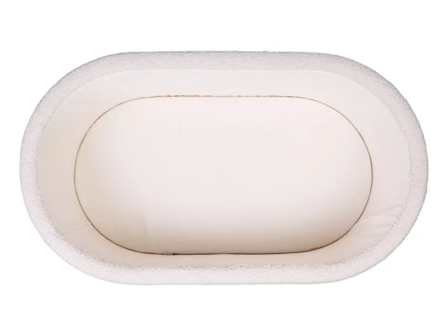 Teddy Wieg – 2-in-1 Babywieg en Kindertafel – Inclusief Matras – 79x45x82 cm van Childhome in Ecru – productfoto 4 van 4