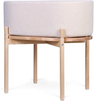 Teddy Wieg – 2-in-1 Babywieg en Kindertafel – Inclusief Matras – 79x45x82 cm van Childhome in Ecru – productfoto 1 van 4