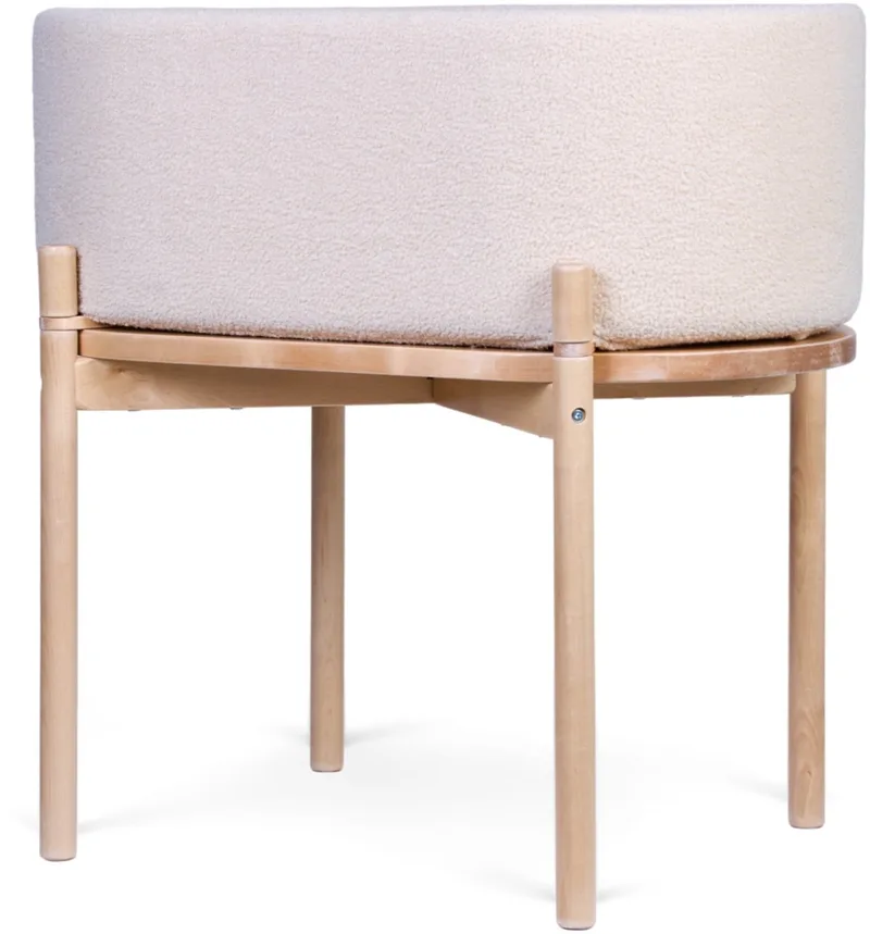 Teddy Wieg – 2-in-1 Babywieg en Kindertafel – Inclusief Matras – 79x45x82 cm van Childhome in Ecru – productfoto 1 van 4