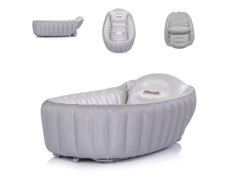 Bad Chipolino Opblaasbaar Baby Cloud Grey van Chipolino in Grijs – productfoto
