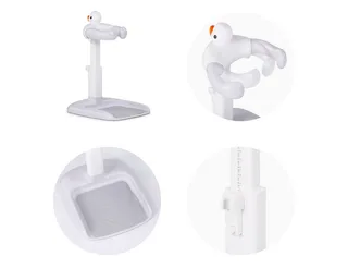 Babybadewanne Duck, höhenverstellbar, rutschfester Standfuß, ab 12 Monate, bis 30 kg fra Chipolino i Grå – produktbillede 4 af 4