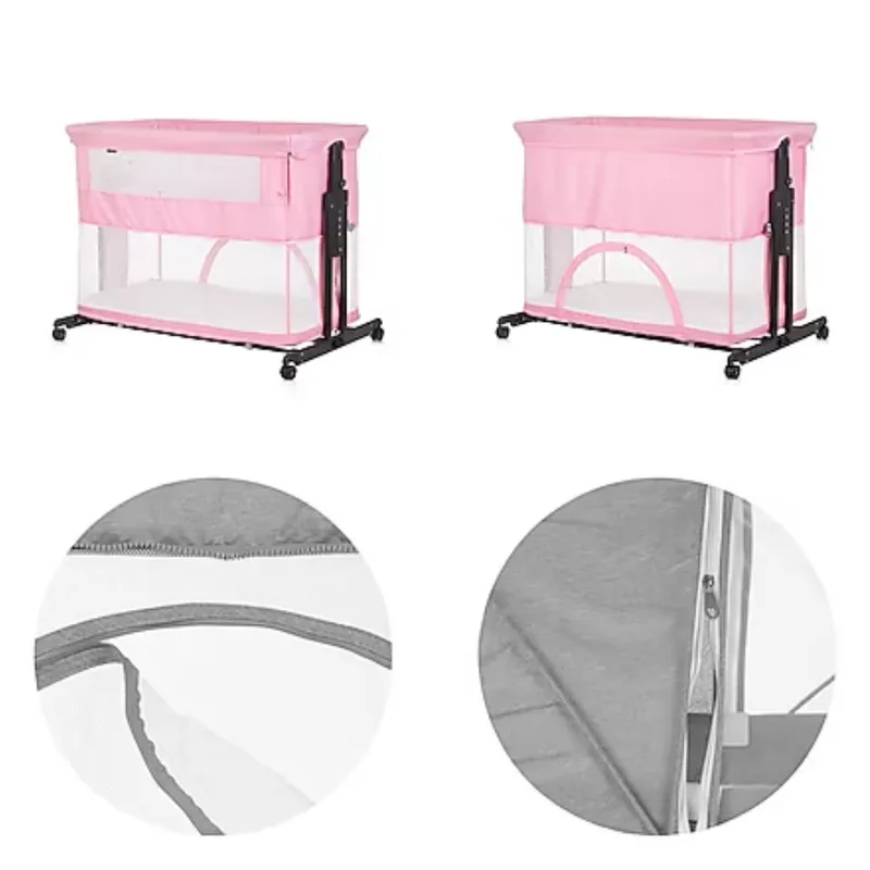 Co-Sleeper Chipolino Zen Flamingo by Chipolino – product photo 3 of 4