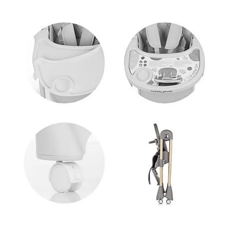 Kinderstoel Chipolino Candy Shop Grijs by Chipolino – product photo 4 of 4
