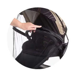 Muskietennet Buggy Chipolino Lux Black by Chipolino – product photo 3 of 3