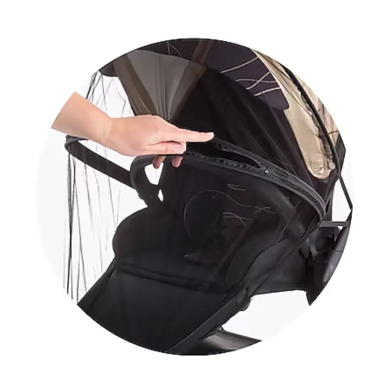 Muskietennet Buggy Chipolino Lux Black by Chipolino – product photo 3 of 3