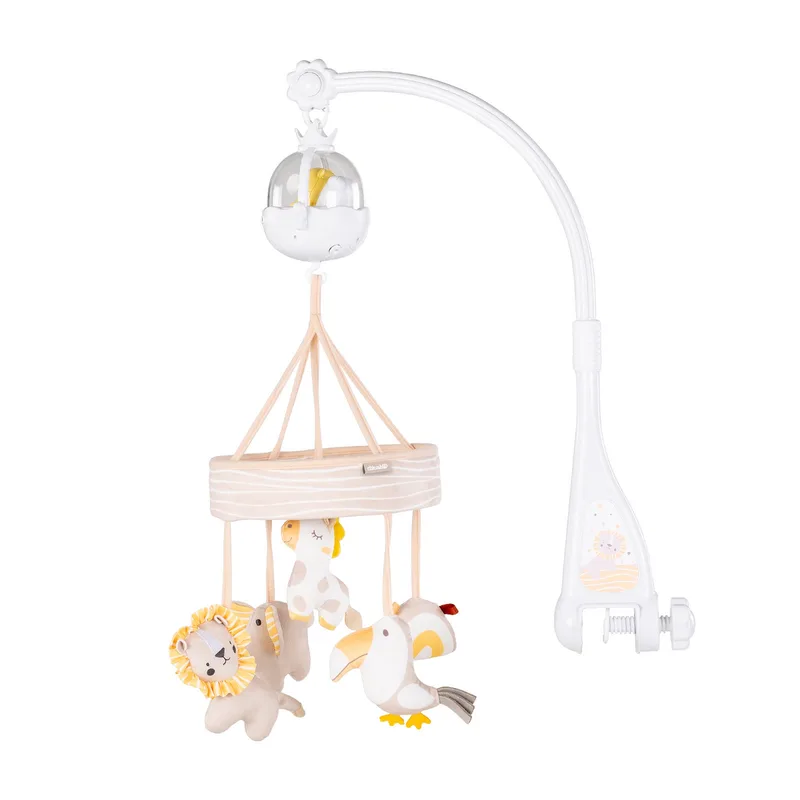 Muziekmobiel met Projector Chipolino Lion&Friends Beige van Chipolino – productfoto