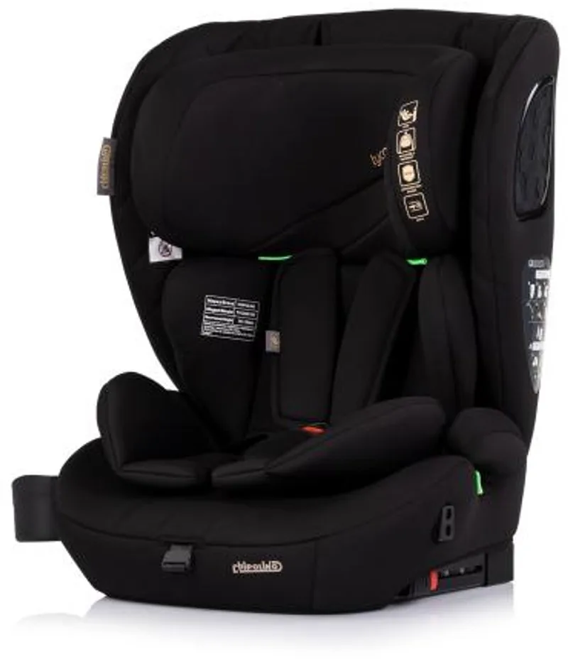 Tycoon ISO Autostoel i-Size 76-150 cm – ISOFIX & Zijbescherming van Chipolino in Zwart – productfoto