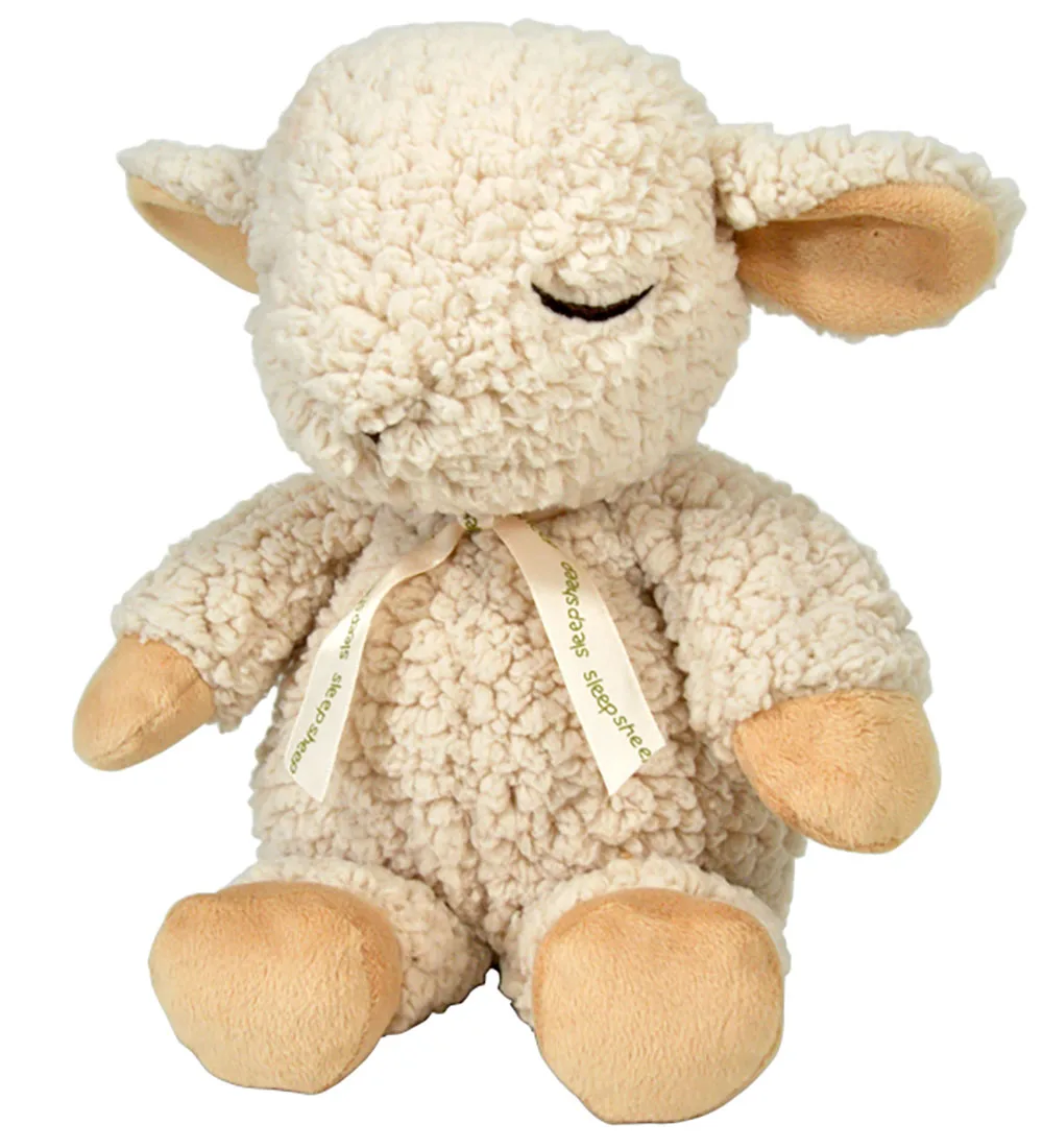 Knuffel m. Geluid - 20 cm - Sleep Sheep On The Go van Cloud B – productfoto