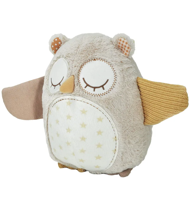 Knuffel m. Geluid/Sensor - 24 cm - Nighty Night Owl de Cloud B – photo produit