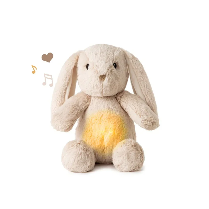 Nounours Love Light Billy Bunny de Cloud B en Beige, 19 × 17 × 27 mm – photo produit
