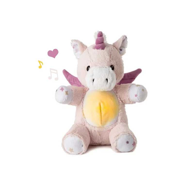 Kuscheltier mit Nachtlicht LoveLight Buddies de Cloud B en Rose, 19 × 17 × 27 mm – photo produit