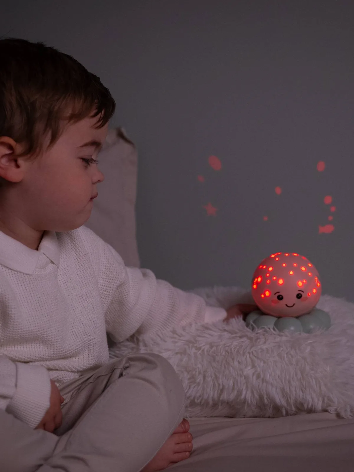 Mobiel nachtlampje octopus - Twinkles To Go Octo(TM) CLOUD B groen van Cloud B – productfoto