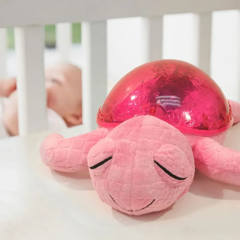 Nachtlamp - 30 cm - Tranquil Turtle m. Geluid van Cloud B – productfoto 4 van 5