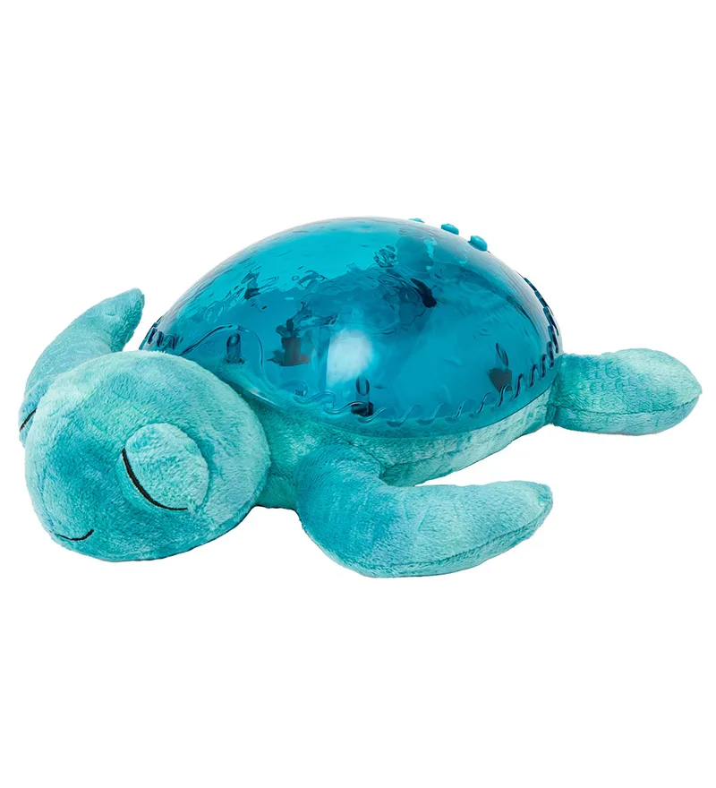Nachtlamp m. Geluid - Tranquil Turtle - 30 cm - Groen van Cloud B – productfoto