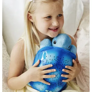 Nachtlamp - Twilight - 30 cm - Blauw Schildpad van Cloud B – productfoto 4 van 5