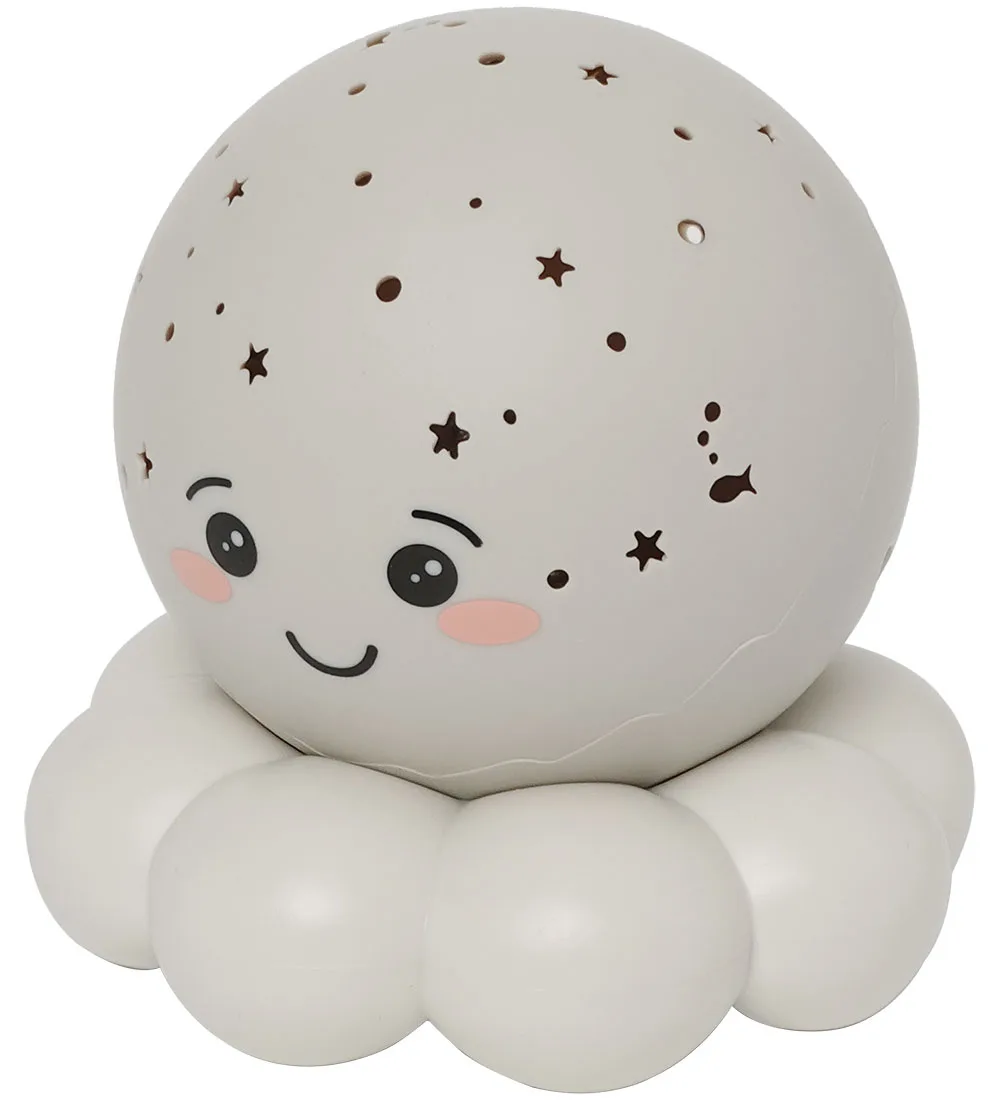 Nachtlamp - Twinkles To Go oktober - Grey van Cloud B – productfoto