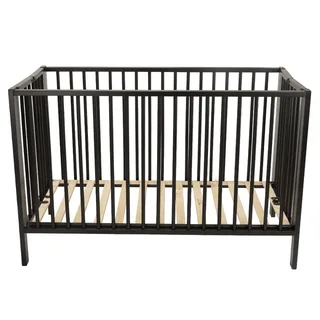 Ledikant Colorfull Home Skladane Inklapbaar 60x120 Beuken/Black van Colorfull Home – productfoto 4 van 4