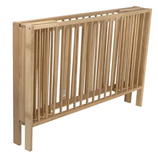 Ledikant Colorfull Home Skladane Inklapbaar 60x120 Beuken/Naturel van Colorfull Home – productfoto 4 van 4