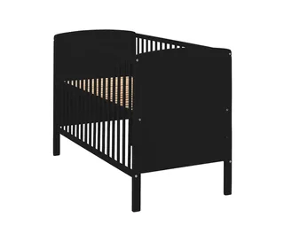 Meegroei Ledikant/Co-sleeper Colorfull Home Lya2 Beuken Black 60x120 van Colorfull Home – productfoto 3 van 4