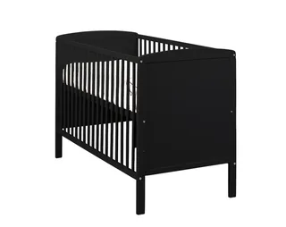 Meegroei Ledikant/Co-sleeper Colorfull Home Lya2 Beuken Black 60x120 van Colorfull Home – productfoto 2 van 4