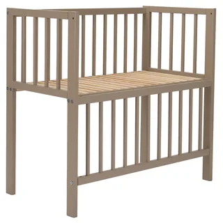 Wieg - Co-Sleeper - Aanschuifwieg - 40x80 cm - Sand van Colorfull Home in Beige, Zand – productfoto 3 van 4