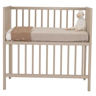 Wieg - Co-Sleeper - Aanschuifwieg - 40x80 cm - Sand van Colorfull Home in Beige, Zand – productfoto 2 van 4