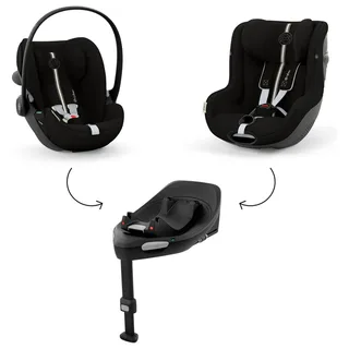 Autokindersitz Cybex Gold, Sirona G3 i-Size, ab: 3 Monaten, bis: 4 Jahren, ab: 61 cm, bis: 105 cm, ohne Base von Cybex in Schwarz – Produktfoto 6 von 6