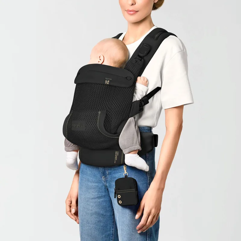 Babytrage LAYA van Cybex in Zwart – productfoto 2 van 3