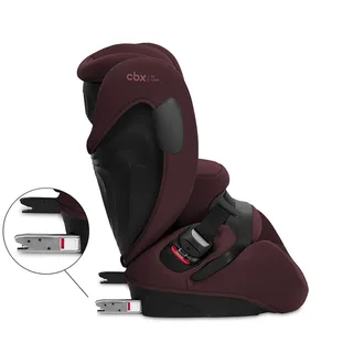 Cbx By Cybex Kindersitz Pallas B3 fra Cybex i Rød, 52 × 39 × 64 mm – produktbillede 3 af 6