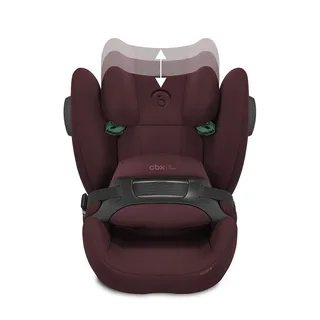 Cbx By Cybex Kindersitz Pallas B3 fra Cybex i Rød, 52 × 39 × 64 mm – produktbillede 6 af 6