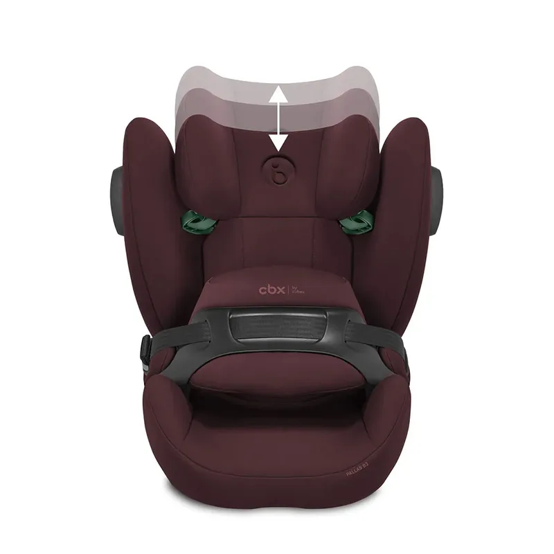 Cbx By Cybex Kindersitz Pallas B3 fra Cybex i Rød, 52 × 39 × 64 mm – produktbillede 6 af 6