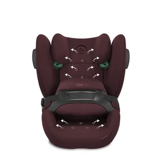 Cbx By Cybex Kindersitz Pallas B3 fra Cybex i Rød, 52 × 39 × 64 mm – produktbillede 5 af 6
