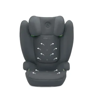 Cbx By Cybex Kindersitz Solution B i-Fix fra Cybex i Grå, 39 × 52 × 64 mm – produktbillede 5 af 6