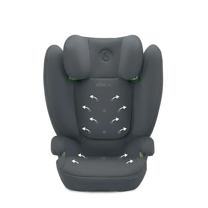 Cbx By Cybex Kindersitz Solution B i-Fix fra Cybex i Grå, 39 × 52 × 64 mm – produktbillede 5 af 6