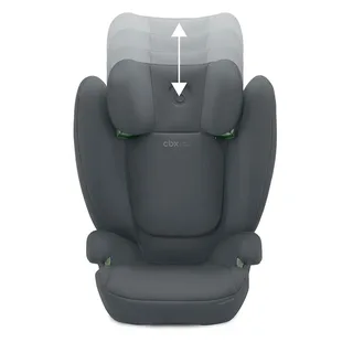 Cbx By Cybex Kindersitz Solution B i-Fix fra Cybex i Grå, 39 × 52 × 64 mm – produktbillede 6 af 6