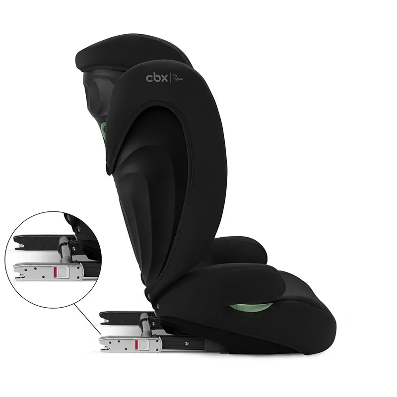 Cbx By Cybex Kindersitz Solution B i-Fix fra Cybex i Sort, 39 × 52 × 64 mm – produktbillede 3 af 6