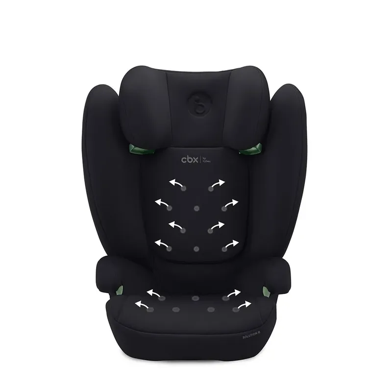 Cbx By Cybex Kindersitz Solution B i-Fix fra Cybex i Sort, 39 × 52 × 64 mm – produktbillede 5 af 6