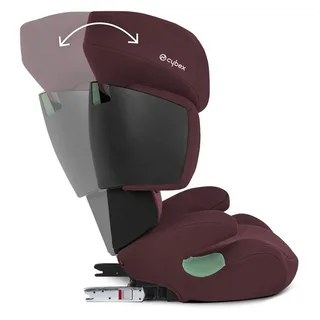 Cbx By Cybex Kindersitz Solution X i-Fix från Cybex i Dunkelrot, 38 × 47 × 64 mm – produktbild 3 av 6