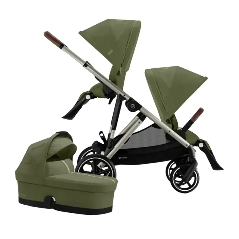 Duo Kinderwagen Gazelle S - Green Kaki van Cybex – productfoto