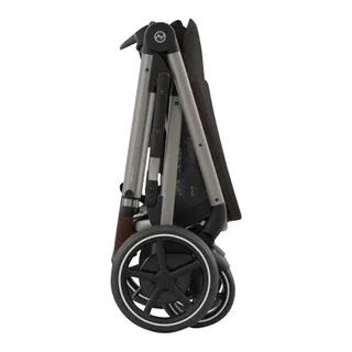 e-Gazelle S - Kinderwagen - Taupe Frame by Cybex in Chocolate Brown – product photo 3 of 3