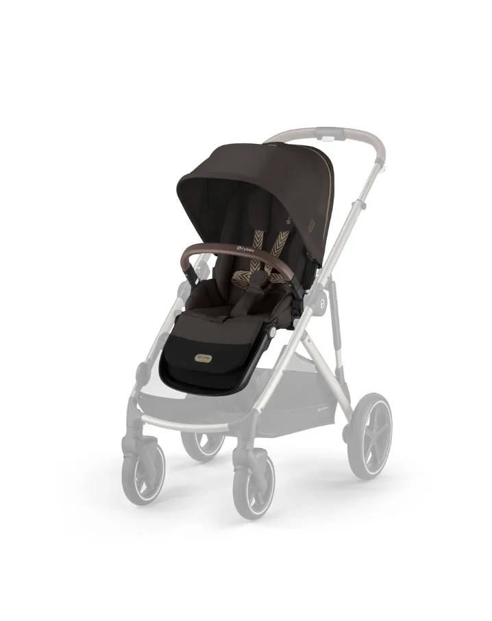 Gazelle S 2e Buggyzit - Kinderwagen - Taupe Frame by Cybex in Chocolate Brown – product photo 3 of 3
