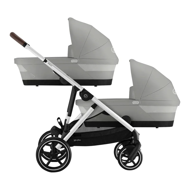 Gazelle S - Kinderwagen - Reiswieg von Cybex in Stone Grey – Produktfoto 3 von 3