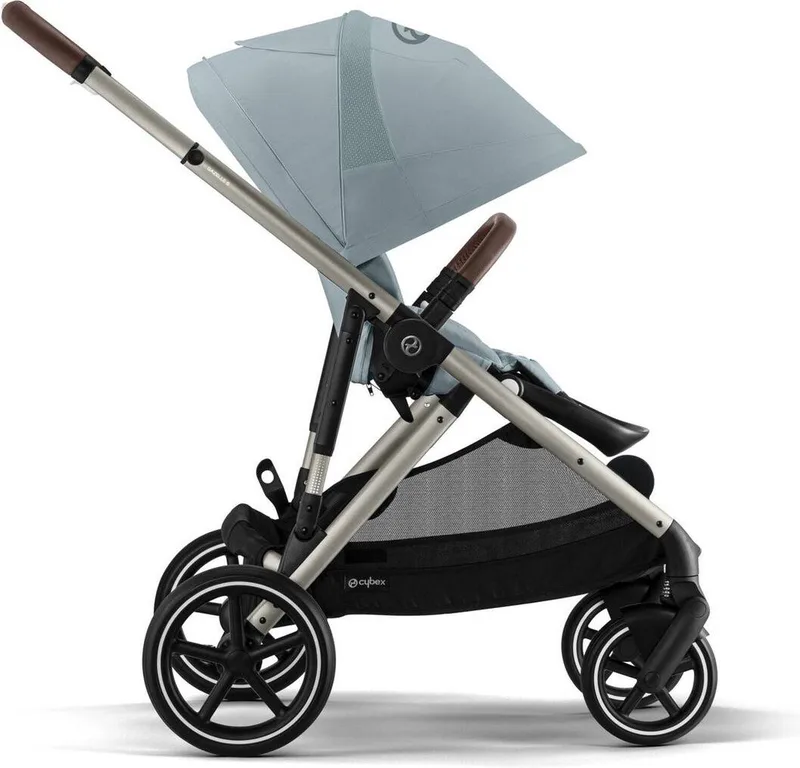 Gazelle S - Kinderwagen - Taupe Frame by Cybex in Stormy Blue – product photo 2 of 4